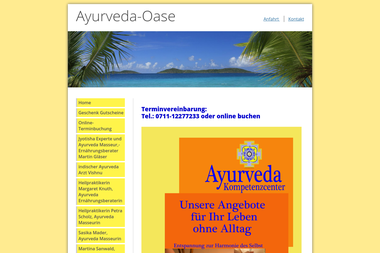 ayurveda-oase.net - Masseur Fellbach