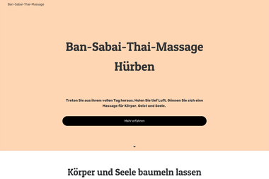 ban-sabai-thai-massage.de - Masseur Giengen An Der Brenz