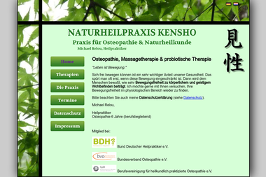 naturheilpraxis-kensho.de - Masseur Goch