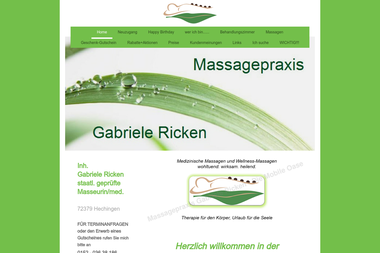 massage-hechingen.de - Masseur Hechingen