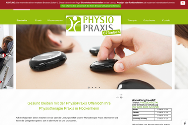 physiopraxis-offenloch.de - Masseur Hockenheim