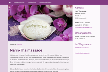 narin-thaimassage.com - Masseur Lüdenscheid