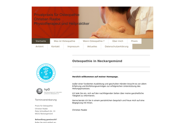 osteopathie-neckargemuend.de - Masseur Neckargemünd