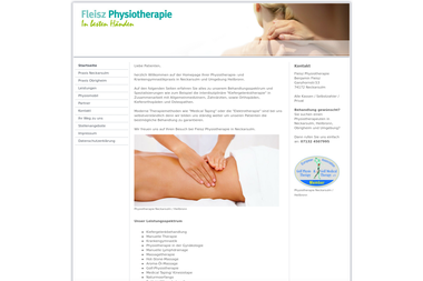 physiotherapie-neckarsulm.de - Masseur Neckarsulm