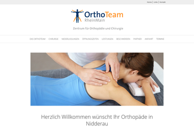 orthoteam-rheinmain.de/niederlassungen/nidderau - Masseur Nidderau