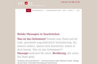 relaks-massagen.de - Masseur Saarbrücken