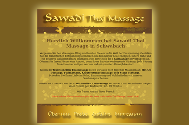 sawadi-massage.de - Masseur Schwabach