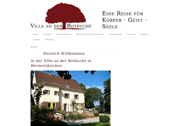 villa-an-der-rotbuche.de - Masseur Wermelskirchen
