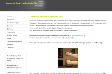 physiotherapie-stumpf.de - Masseur Würzburg