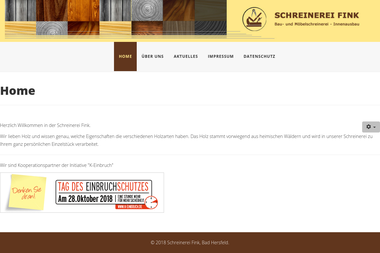schreinerei-fink.com - Möbeltischler Bad Hersfeld