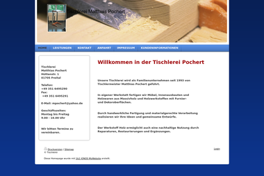 tischlerei-pochert.de - Möbeltischler Freital