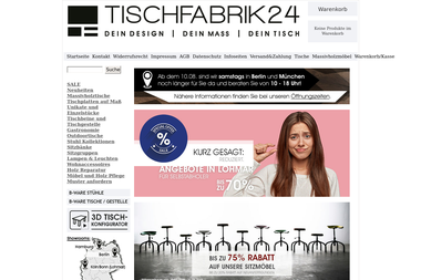 tischfabrik24.de - Möbeltischler Lohmar