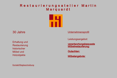 holzrestaurierung-marquardt.de - Möbeltischler Ludwigsburg