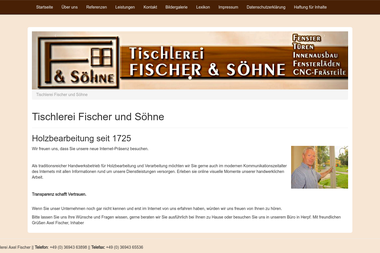 axel-fischer-tischlerei.de/referenzen.html - Möbeltischler Meiningen
