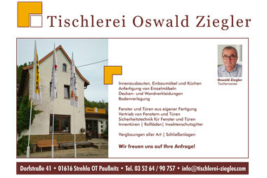 tischlerei-ziegler.com - Möbeltischler Riesa