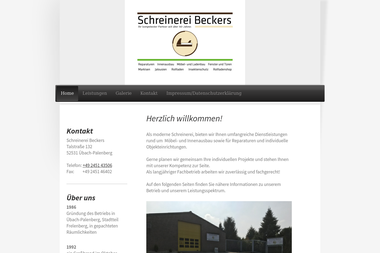 schreinerei-beckers.com - Möbeltischler Übach-Palenberg