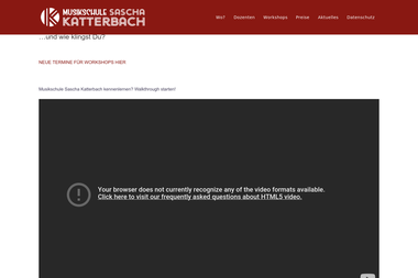katterbach-music.de - Musikschule Aachen