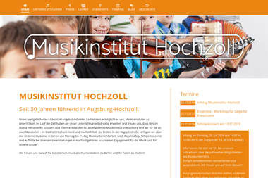 musikinstitut-hochzoll.de - Musikschule Augsburg