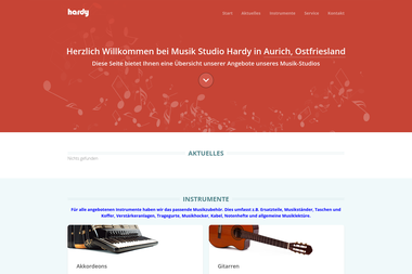 musik-hardy.de - Musikschule Aurich