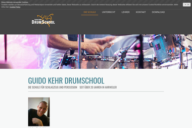 guidokehr-drumschool.de - Musikschule Bad Neuenahr-Ahrweiler