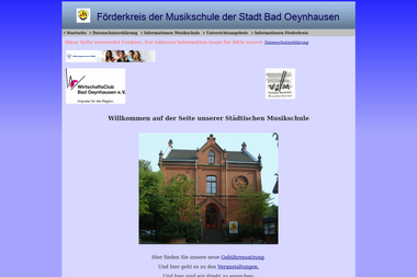 ms-badoeynhausen.de - Musikschule Bad Oeynhausen