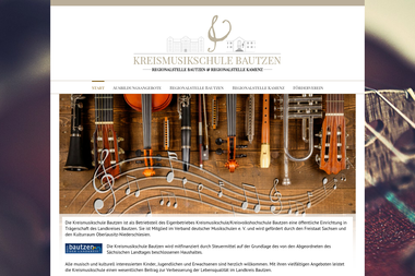 kreismusikschule-bautzen.de - Musikschule Bautzen