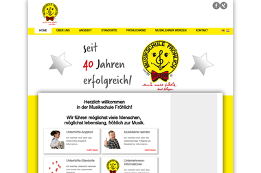 musikschule-froehlich.com - Musikschule Bayreuth