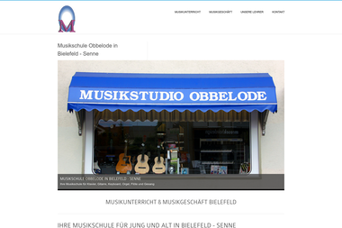 musikobbelode.de - Musikschule Bielefeld