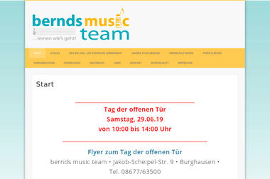 bernds-orgelschule.de - Musikschule Burghausen