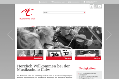 musikschule-calw.de - Musikschule Calw