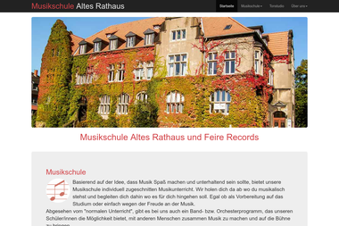 musikschule-altes-rathaus.de - Musikschule Castrop-Rauxel