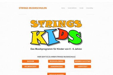 strings-musikschule.de - Musikschule Delmenhorst