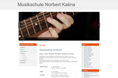 musikschule-kalina.de - Musikschule Dortmund