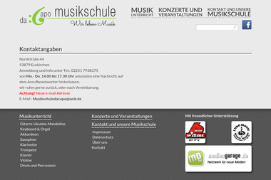 musikschule-dacapo.org/home/kontakt-und-unsere-musikschule/kontakt - Musikschule Euskirchen