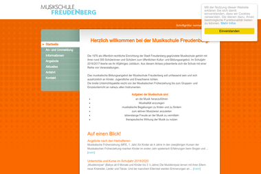 musikschule-freudenberg.net - Musikschule Freudenberg