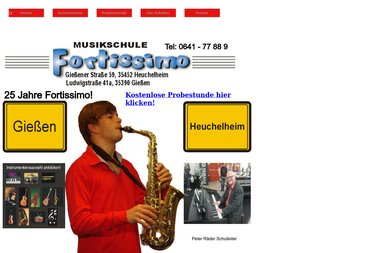 musikschule-fortissimo.de - Musikschule Giessen