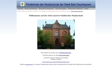 ms-badoeynhausen.de - Musikschule Gladbeck