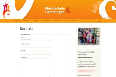 musikschulehemmingen.de/wir-ueber-uns/kontakt - Musikschule Hemmingen