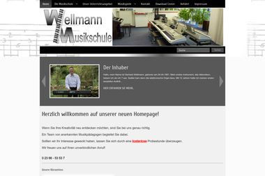 musikschule-wellmann.de - Musikschule Herten