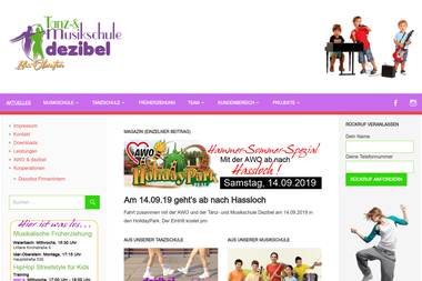 musikschule-dezibel.de - Musikschule Idar-Oberstein