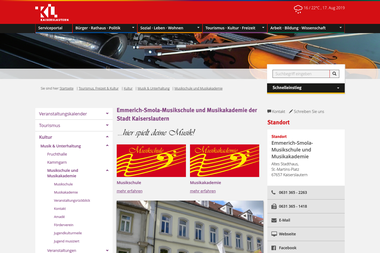 musikschule-kaiserslautern.de - Musikschule Kaiserslautern
