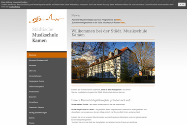 musikschule-kamen.de - Musikschule Kamen