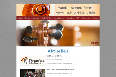 musik-und-klang.info - Musikschule Kaufbeuren