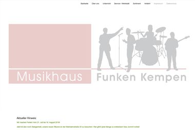 musikhausfunken.de - Musikschule Kempen