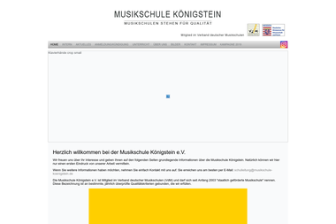 musikschule-koenigstein.de - Musikschule Königstein Im Taunus