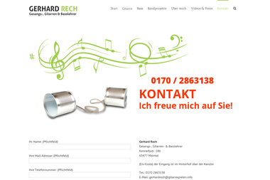 gitarrespielen.info/kontakt - Musikschule Maintal