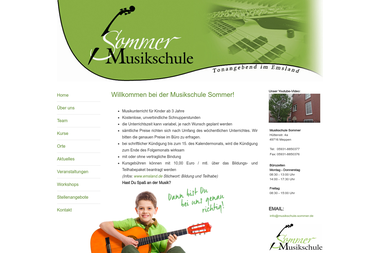 musikschule-sommer.de - Musikschule Meppen