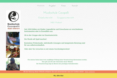 cocopelli.de - Musikschule Mosbach
