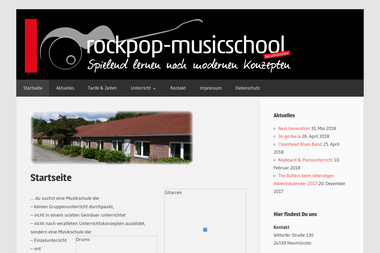 schule-fuer-rock-pop-gitarre.de - Musikschule Neumünster