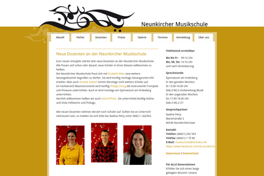 nk-musikschule.de - Musikschule Neunkirchen